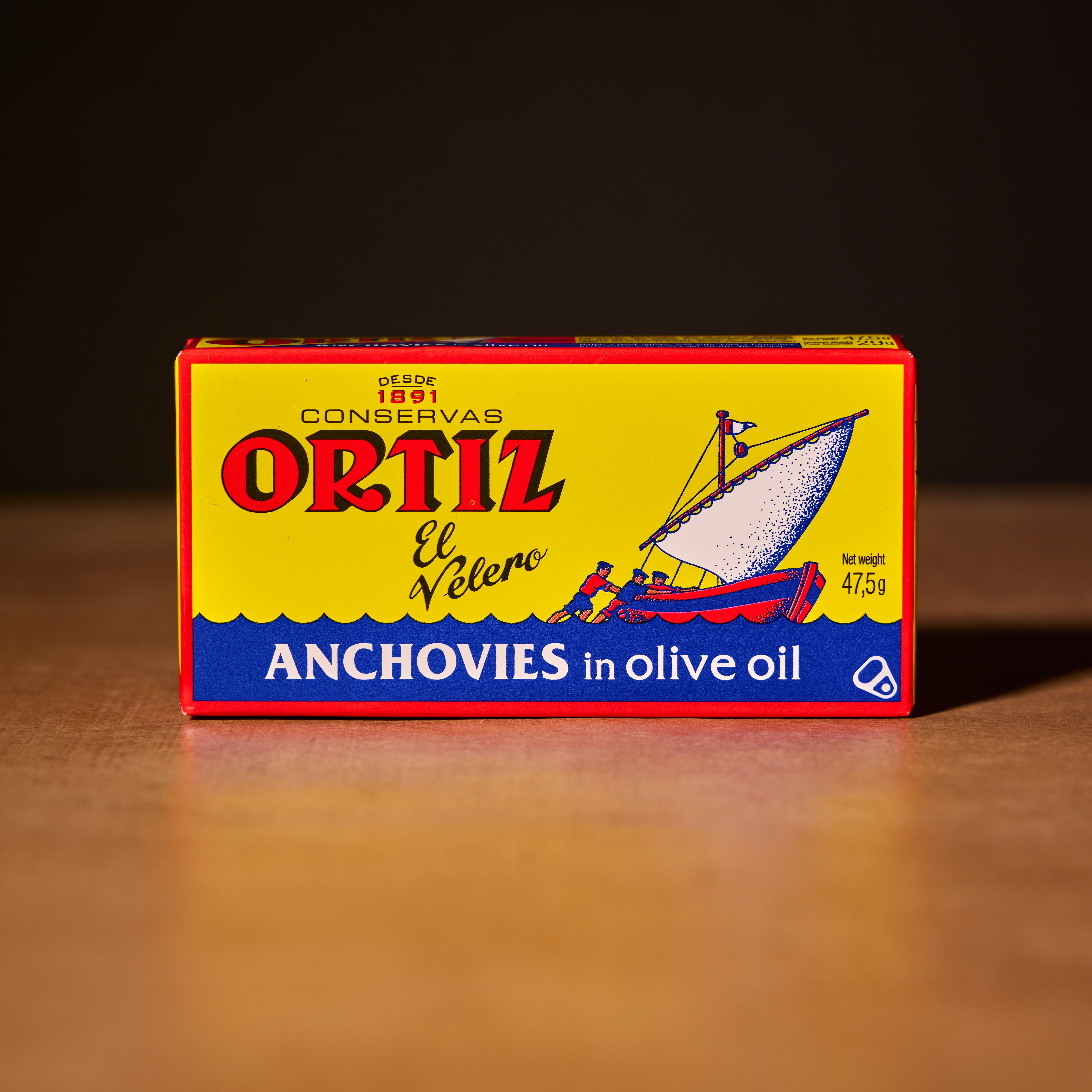Ortiz Anchovies in Olive Oil 47.5g Olives&Oils(O&O)